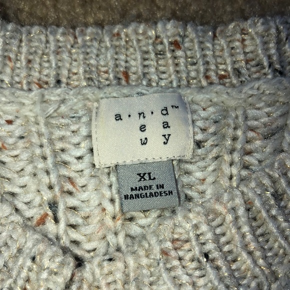 A NEW DAY Beige Sweater - Picture 2 of 2